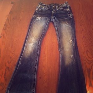 Miss Me Boot Cut, Distressed, Jeans